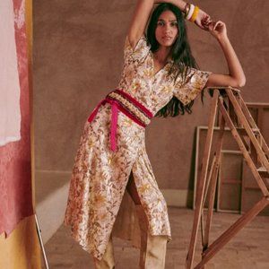 Sarah Midi Wrap Dress | Miranda